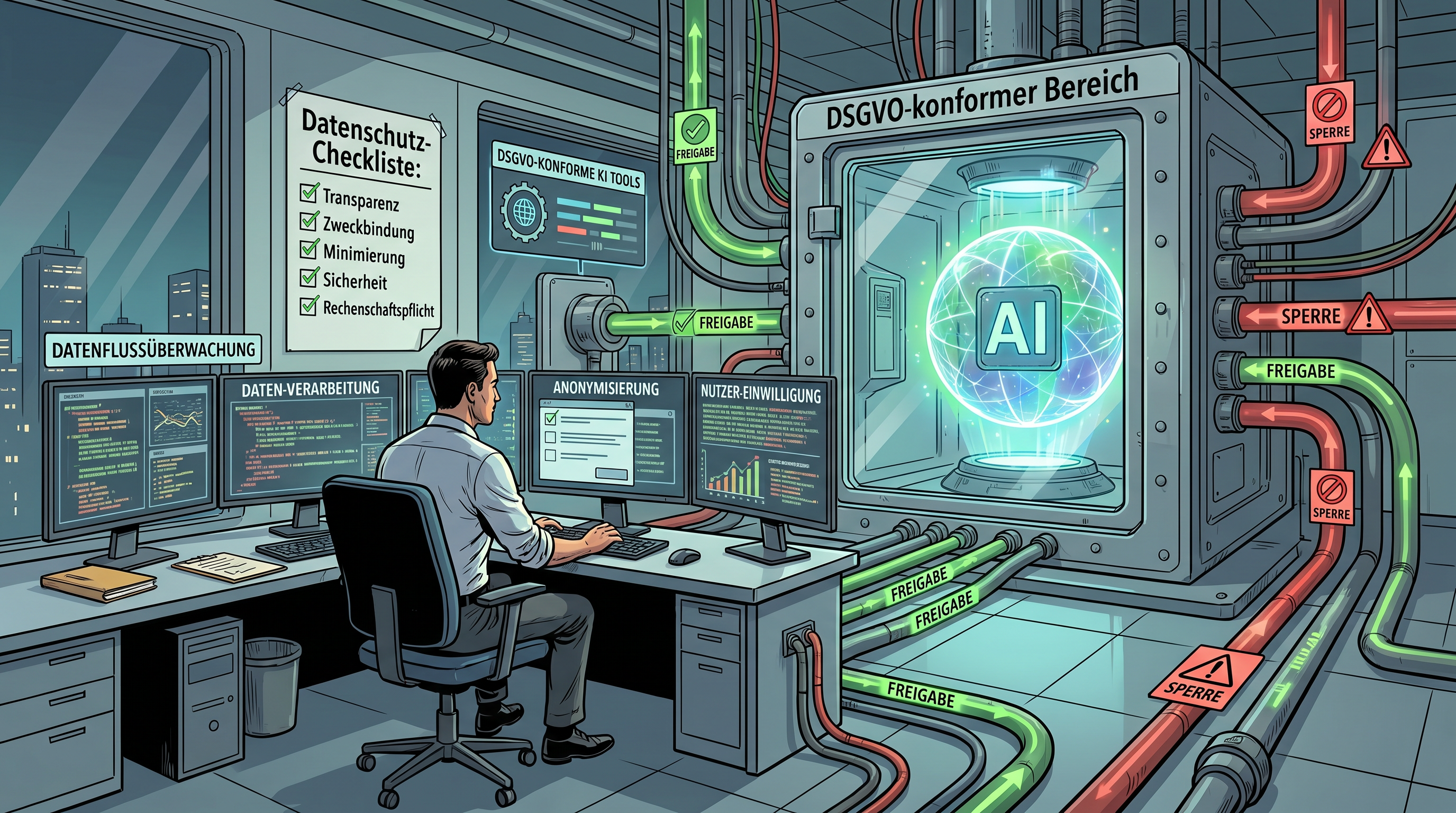KI als überwachtes System – Mensch behält die Macht